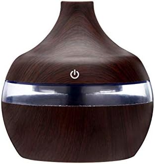 BLEQYS® New Portable Ultrasonic Humidifier and Purifier Cool Mist with LED Light for Car, Office Cabin and Small Rooms