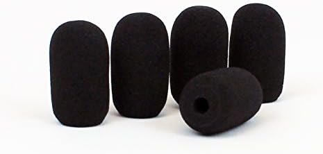 Windscreens - Oval - E-Mic Replacements 5 Pak