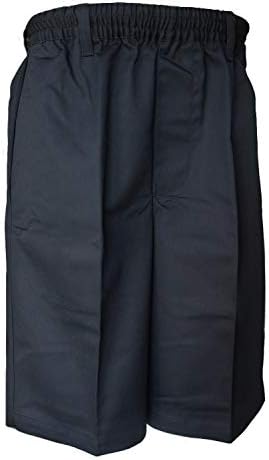 mens elastic waist shorts with fly