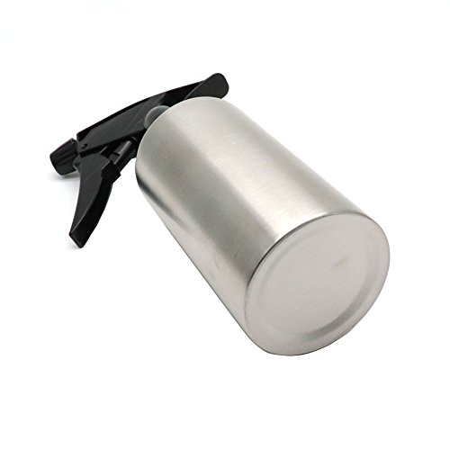 BTMB Stainless Steel Spray Bottle Watering Can for Cooking Barbecue Gardening (250ml/8.5oz) - Thumbnail 3