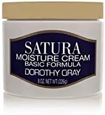 Dorothy Gray Satura Moisture Cream Basic Formula 226g/8oz + FREE Curad Dazzle Bandages 25 Ct
