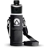 EXTREMEMIST GoMist Misting &amp; Drinking Bottle 25oz with Holder and Strap