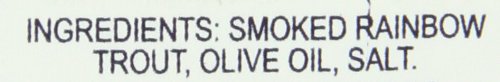 Roland Rainbow Trout Fillets, Smoked Sliced, 3.7 Ounce