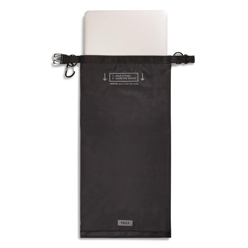 TOCA No Signal Sleeve - RFID Blocking Faraday Bag, Keyless Go & Smartphone/Laptop Protection, Data Privacy Shield, Water-Resistant, Compact