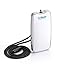 AirTamer A310W Personal Rechargeable and Portable Air Purifier Negative Ion Generator, Proven Performance, White with Metal Travel Case