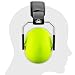 Hearing Protection Ear Muffs - Lime Green Hearing Protection and Noise Cancelling Reduction Safety Ear Muffs, Fits Children and Adults, Perfect for Shooting, Hunting, Woodworking and More by MEDca