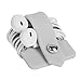 ELFRhino Silicone Earphone Organizer Earphone Wrap Winder Headphone Cord Organizer Wrap Winder Manager/Cable Winder(Gray, 1 Piece)