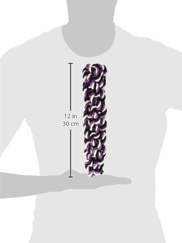 Grriggles Rope Stick Dog Toys, Purple, 11.5"