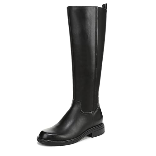 Naturalizer Women's Lennox Knee High Boot Black 8 W