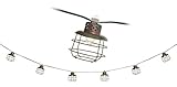Metal Cage Lantern String Party Lights - 10 Light Strand