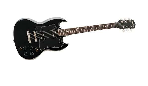 Amazon.com: Epiphone G-310 SG guitarra eléctrica – G310, color negro ébano  : Instrumentos Musicales