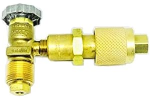 SMAR-TPARTS Connector Valve Propane Tank LPG Gas Forklift Service Rego Coupler 7141M, 7141F and 9101P5H Connection