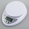 Importer520-White-10lb-X-004oz-Digital-Kitchen-Scale-Diet-Food-Compact-Kitchen-Scale-5kg-X-1g