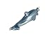 Old World Christmas Ornaments: Sea and Water Animals Glass Blown Ornaments for Christmas Tree, Playful Dolphin