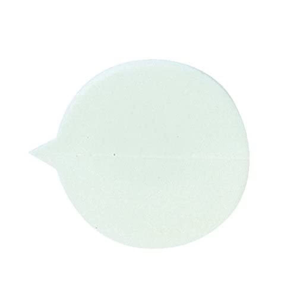 GoSecure Security Seals Plain Round White (Pack of 500)