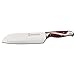 7.5 Inch Japanese Style Santoku Knife | Hammer Stahl | High Carbon Stainless Steel Kitchen Knife | Razor Sharp Multipurpose Chopping Knife for Meat, Vegetable & Fruit | Ergonomic Handle & Gift Box