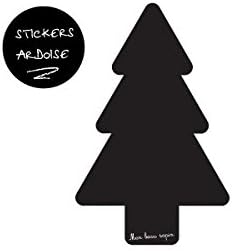 Sticker ardoise "Mon beau Sapin" - Format : 35 x 55 cm