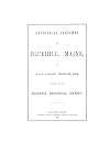 Historical Sketches of Bluehill, Maine