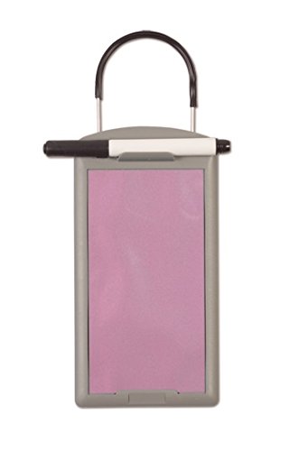 Bi-Office Inboard Multiuse Dryerase Board - Pink