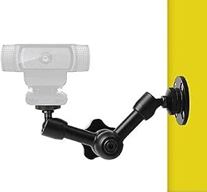 Support De Webcam Flexible - Bras Col De Cygne 64cm - Compatible Logitech, Microsoft, GoPro