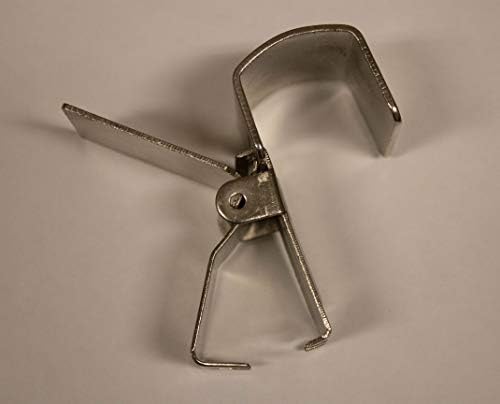 LA Trim Rugs WALL CLIPS FOR RUG HANGING AND ANIMAL HIDE HANGING (Pack of 6) RUG GRIPPERS/RUG CLIPS/RUG HANGERS FROM WISE LINKERS
