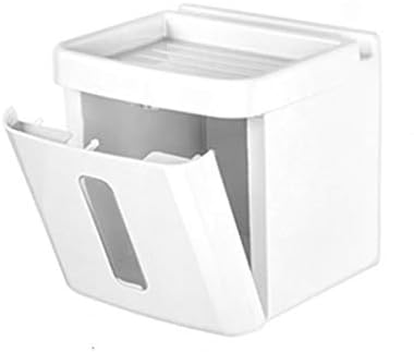 据付けトイレットペーパーディスペンサー 激安通販ショッピング 白いティッシュボックスバスルームティッシュホルダー家庭用防水浴室トレイ Size Yards Small