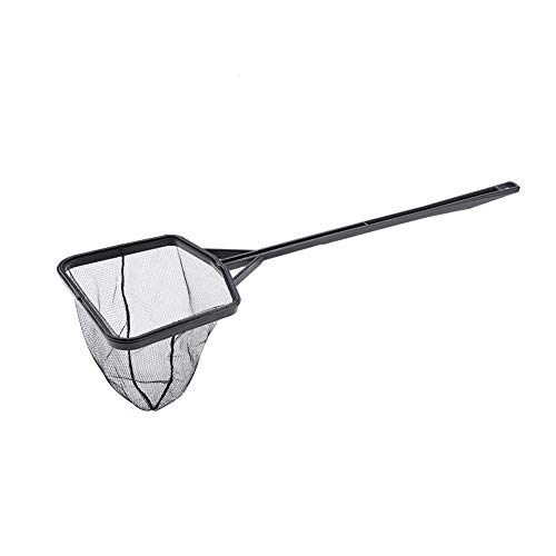Pssopp Aquarium Fish Net Square Fish Tank Fishing Net Lightweight Nylon Fish Shrimp Net Meshy Fish Shrimp Catching Tool(S)
