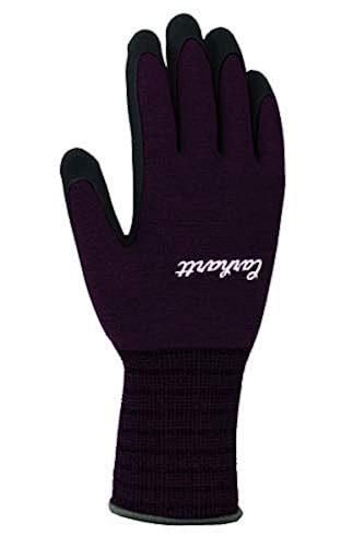 Carhartt womens All Purpose Nitrile Grip Cold Weather Gloves, Deep