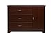 Storkcraft Brookside 3 Drawer Combo Dresser (Espresso) – Baby and Kids Bedroom Organizer, Nursery Chest, Storage Dresser With Drawers, Universal Design
