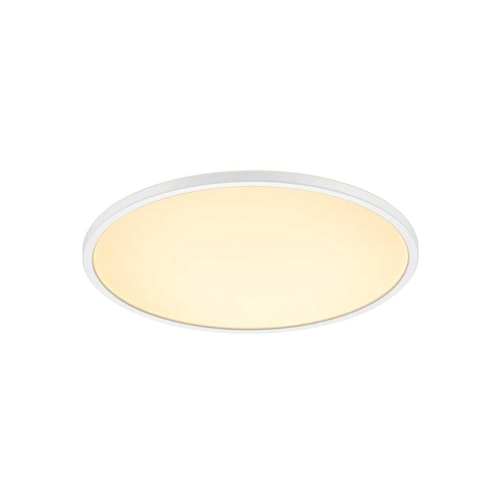 Nordlux Oja Indoor Ceiling Light White Plastic Intergrated LED 3-Level Dimming - Hallway, Kitchen, Garage Mains Powered, IP20