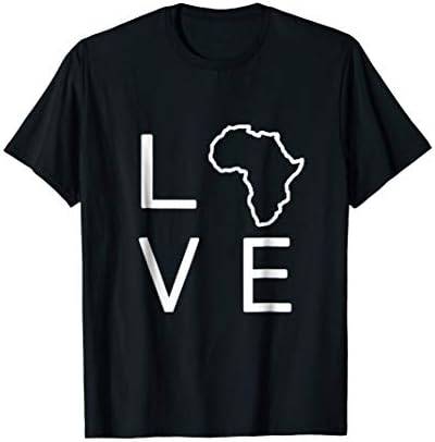 KIFF SOUTH AFRICA WEARLOVE AFRICA shirt. African continent tee