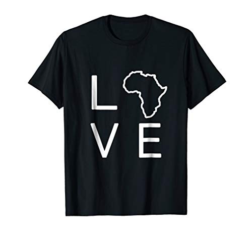 KIFF SOUTH AFRICA WEARLOVE AFRICA shirt. African continent tee