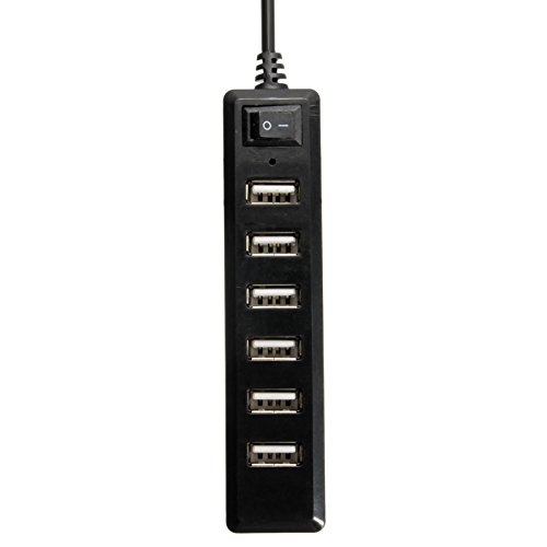 7 Ports USB 2.0 Hub Adapter With Power on/off Switch - Thumbnail 4