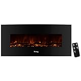 e-Flame USA Sundance Curved Wall Mounted or
