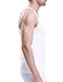 DAVID ARCHY Men's Tank Top Bamboo Rayon Undershirts Tank Shirt Moisture-Wicking A-Shirt for Men, 3-Pack (S, White)