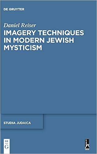 Amazon Com Imagery Techniques In Modern Jewish Mysticism Studia Judaica 9783110533941 Reiser Daniel Books