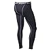 Men's Compression Fitness Pants Cool Dry Running Workout Tights Leggings