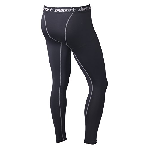 Men's Compression Fitness Pants Cool Dry Running Workout Tights Leggings