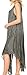 Sakkas 14801 - Kara Long Draped Sleeveless Marbled Caftan Dress/Cover Up - Black - OS