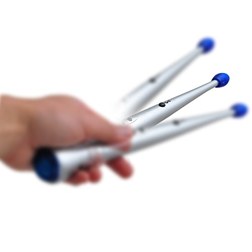 ixaer Electronic Drumsticks-1 Pair Lightweight Rhythm Sticks Electronic Drum Sticks Musical Party Gimmick Kid Toy Christmas Gift for Children
