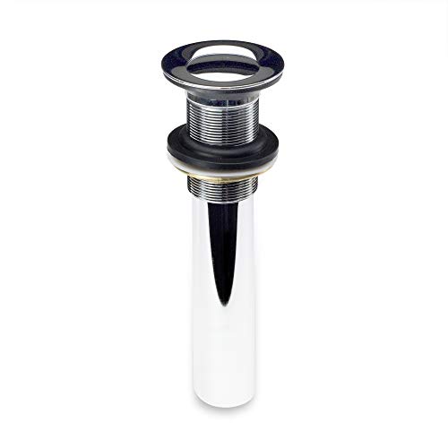 Decor Star PU-003-TC 1 1/2" Bathroom Faucet Vessel Vanity Sink Pop Up Drain Stopper Without Overflow Chrome