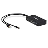 gofanco Mini DisplayPort(Thunderbolt 2) Video Dock/Docking Station with HDMI or DisplayPort, USB 3.0 and Gigabit Ethernet for Surface Pro, MacBook and PC - Thunderbolt 2 to DP or HDMI Adapter Hub