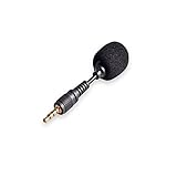 Conwork 3.5mm 4-Pole Mini Flexible Microphone Voice Recorder for iPhone iPad and other Android Cellphones