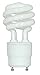 Satco S8207 26 Watt (120 Watt) 1750 Lumens Mini Spiral CFL Soft White 2700K GU24 Base Light Bulb