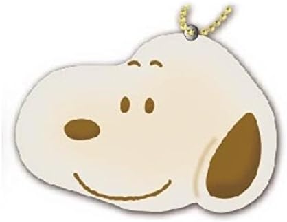 Amazon スヌーピー ぷにぷにマスコット ボールチェーン付き ミルク フェイスパン 横顔 60 スクイーズ おもちゃ