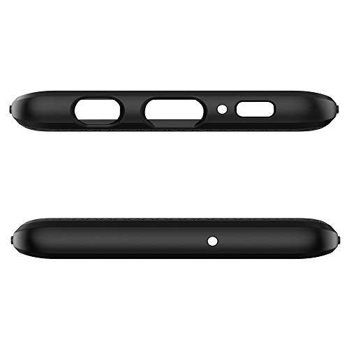 Spigen Funda Compatible con Samsung Galaxy S10 Liquid Air con Flexión Duradero y Diseño de Fácil Agarre - Negro Mate - Imagen 7