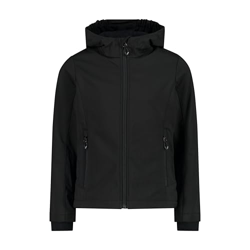 CMP - Kid G Jacket Fix Hood, Black, 128
