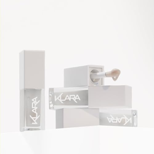 Klara Cosmetics Lip Glow Oil - Hydrating Lip Oil for Nourished, Glossy Lips - L…