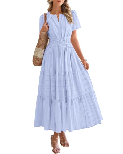 BTFBM Midi Maxi Dress Light Blue