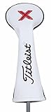 Titleist White Leather Hybrid Headcover 2016 White